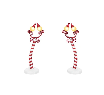 Department 56 Christmas Town Street Lights, Set of 2