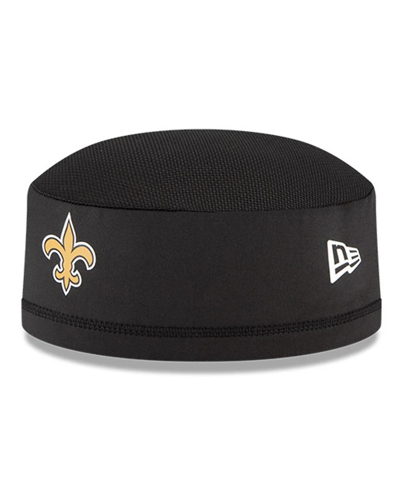 Men's Black New Orleans Saints Nfl Training Skully Cap