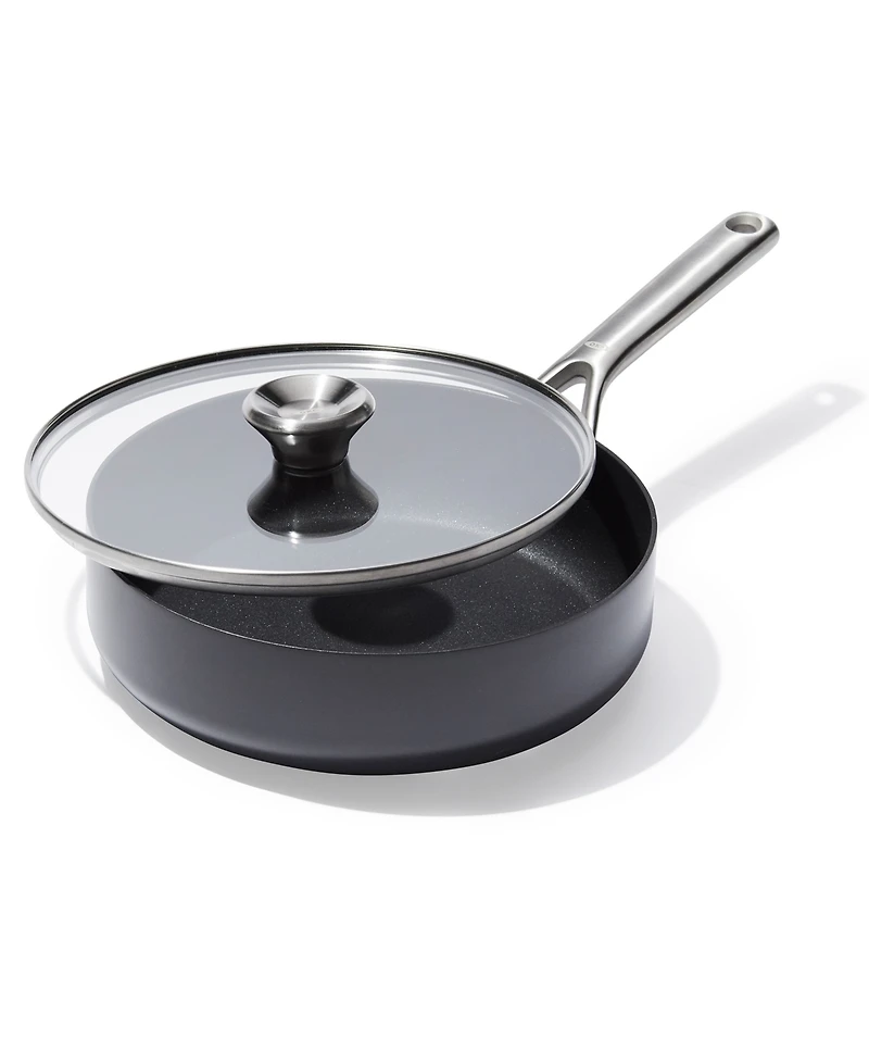 Oxo Professional Ha Ceramic Nonstick 3-Qt. Saute Pan & Lid