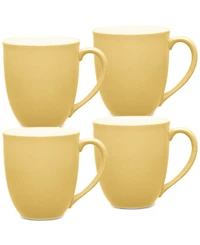 Noritake Colorwave Mugs 12-oz, Set of 4