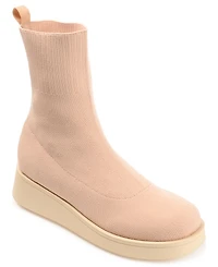 Journee Collection Women's Ebby Sock Booties