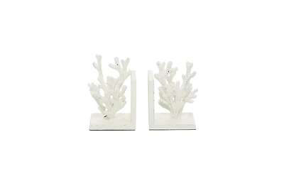Metal Farmhouse Bookends, Set of 2