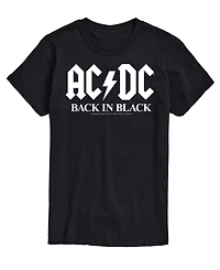 Men's Acdc Back Black T-shirt