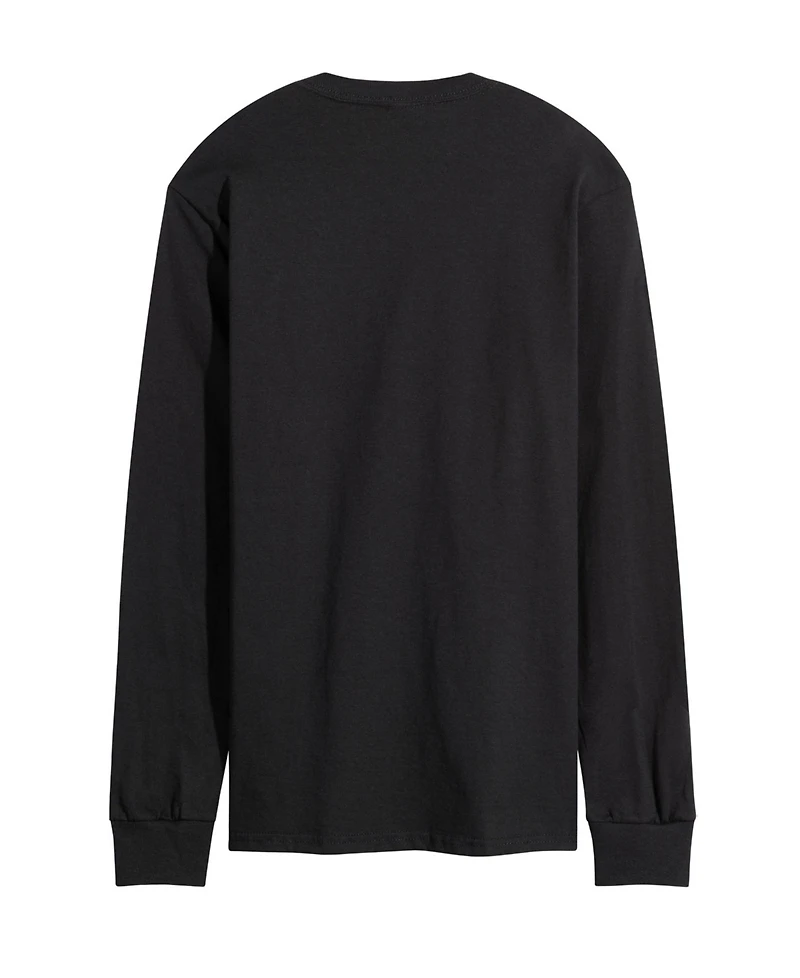 Men's Acdc Back Black Long Sleeve T-shirt