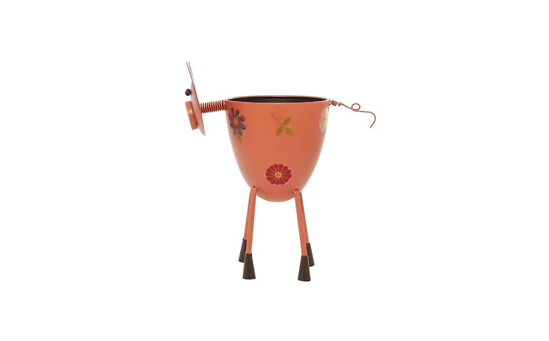 Metal Eclectic Planter, 16.20" x 7.80"