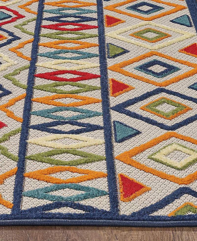 Kas Calla 6928 6'7" x 9' Outdoor Area Rug