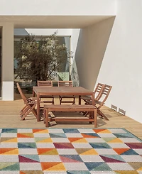 Kas Calla 6'7" x 9' Outdoor Area Rug