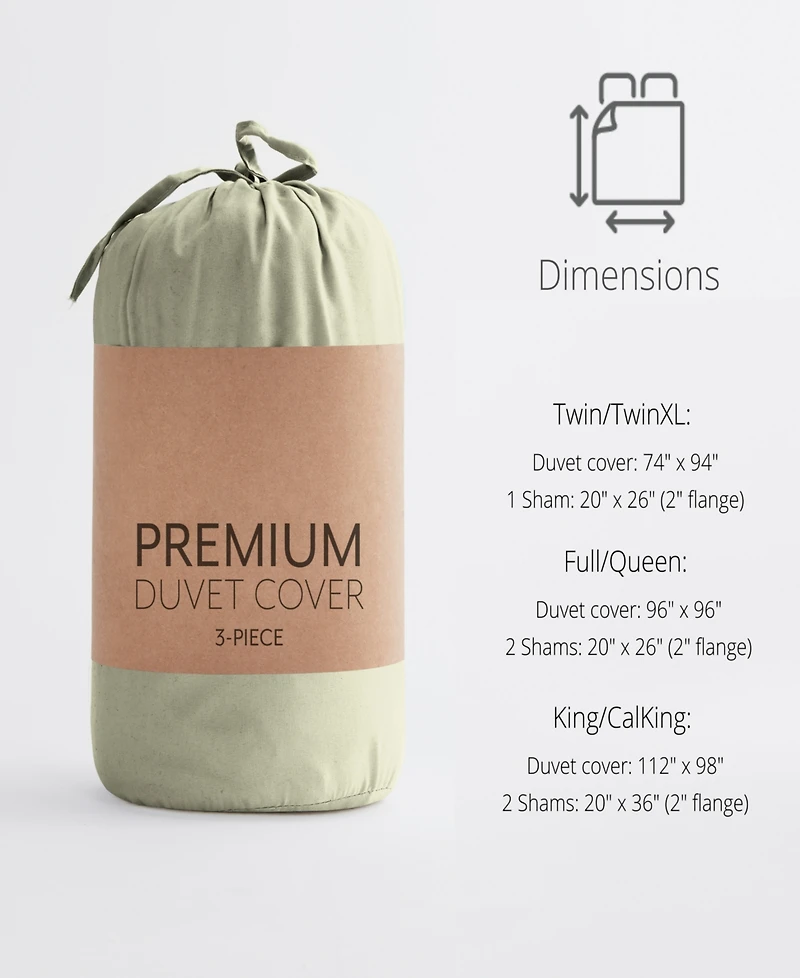 ienjoy Home Floral Pattern Piece Duvet Cover Set