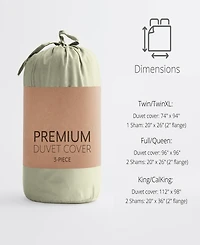 ienjoy Home Floral Pattern Piece Duvet Cover Set