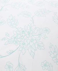 ienjoy Home Floral Pattern 3 Piece Duvet Cover Set, King/California King