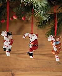 Villeroy & Boch Candy Cane Nostalgic Ornaments, Set of 3