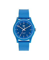 adidas Unisex Solar Project One Blue Resin Strap Watch 39mm