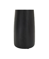 CosmoLiving by Cosmopolitan Mango Wood Modern Candle Holder, Set of 3