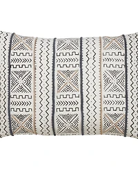 Saro Lifestyle Mud Cloth Decorative Pillow, 14" x 20"
