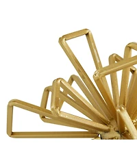 Metal Glam Geometric Sculpture, Set of 3