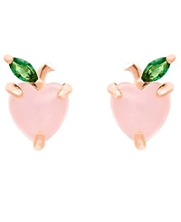Girls Crew Peach Stud Earrings