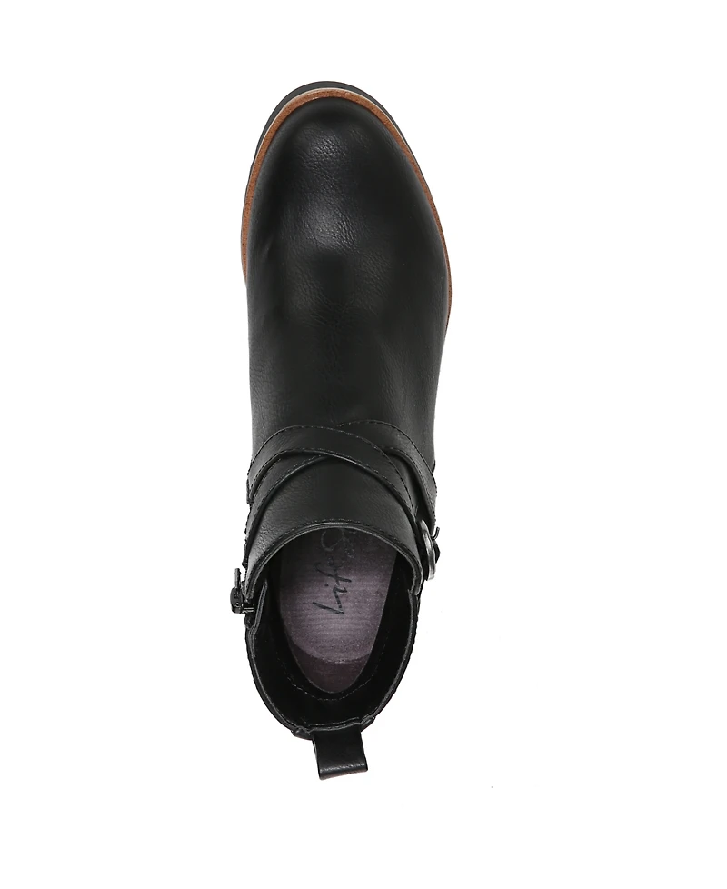 LifeStride Zinfandel Wedge Booties