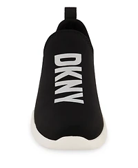 Dkny Little Girls Lightweight Slip On Ombre Logo Sneakers