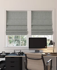 Somerton Textured 100% Blackout Cordless Roman Shade