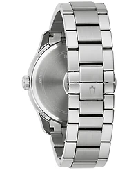 Bulova Men's Classic Wilton Stainless Steel Bracelet Watch 41mm