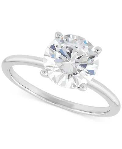 Grown With Love Igi Certified Lab Diamond Solitaire Engagement Ring (2-1/2 ct. t.w.) 14k White Gold or &