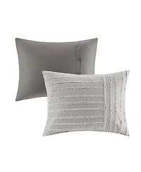 Madison Park Signature Essence Clipped Jacquard 9-Pc.Comforter Set, Queen