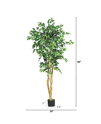 Nearly Natural 5' Artificial Ficus Tree