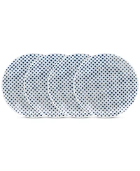 Noritake Hammock Coupe Appetizer Plates, Set of 4