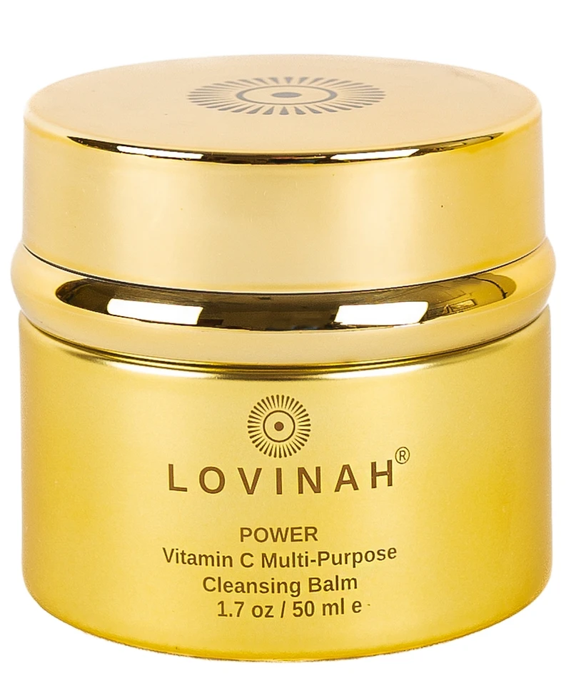 Lovinah Skincare Power Vitamin C Cleansing Balm, 1.7 Oz