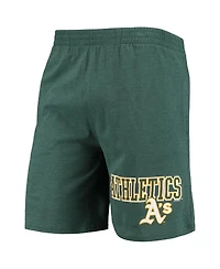 Men's Concepts Sport Green Oakland Athletics Billboard T-shirt and Shorts Sleep Set