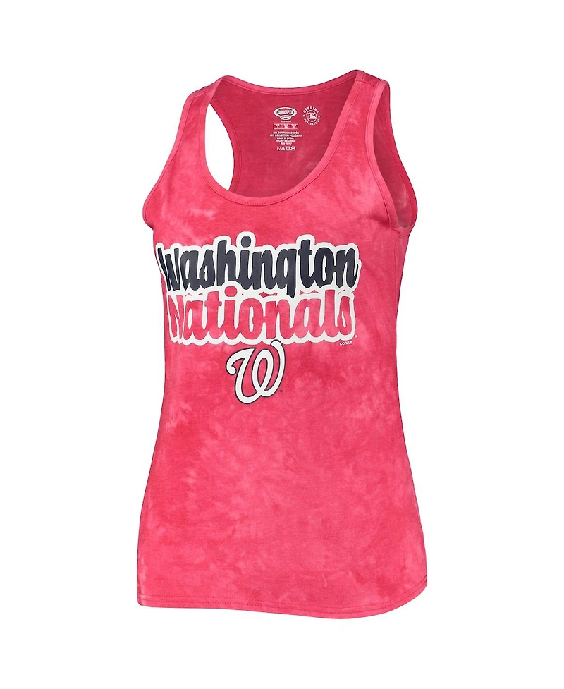 Women's Concepts Sport Red Washington Nationals Billboard Racerback Tank Top and Shorts Set