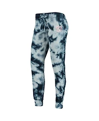 Women's New Era Navy Washington Nationals Tie-Dye Jogger Pants