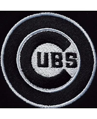 Men's Levelwear Black Chicago Cubs Tempo 22 Fleece Pants