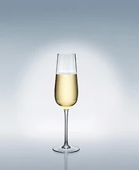 Villeroy & Boch Rose Garden Flute Glass, Set of 4