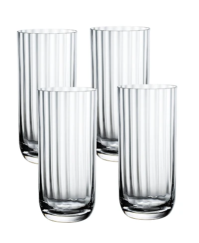 Villeroy & Boch Rose Garden Highball Tumbler, Set of 4
