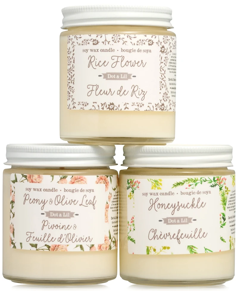 Dot & Lil 3-Pc. Candle Gift Set