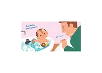 Indestructibles: It's Bath Time!: Chew Proof · Rip Proof · 100% Washable (Book for Babies, Newborn Books, Safe to Chew) by Amy Pixton