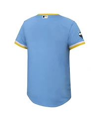 Preschool Boys and Girls Nike Powder Blue Milwaukee Brewers City Connect Replica Team Jersey
