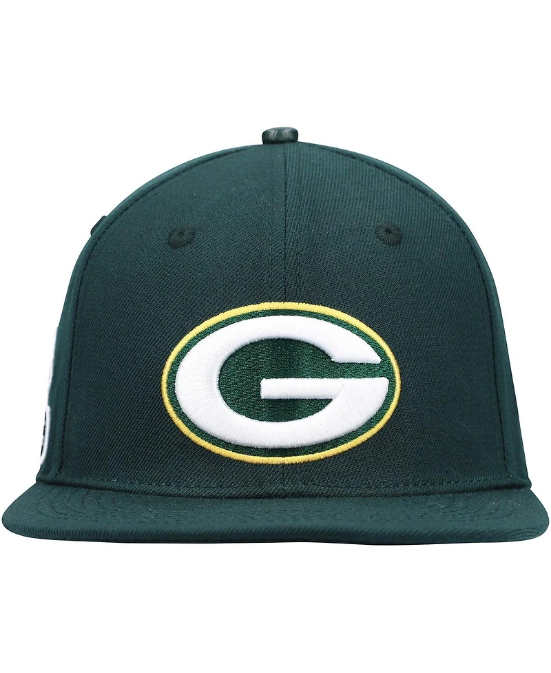 Men's Pro Standard Green Green Bay Packers Logo Ii Snapback Hat