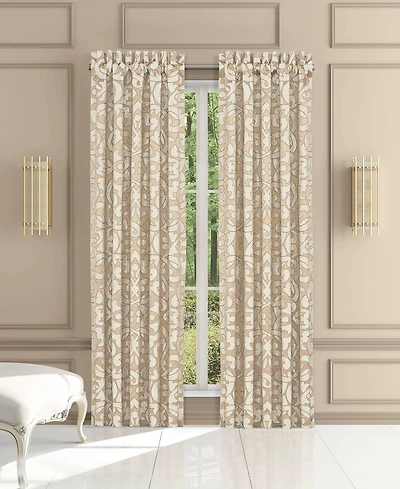 J Queen New York La Boheme 4-Pc. Window Panel Pair, 50" x 84"