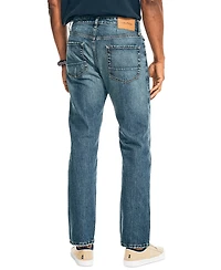 Nautica Men's Vintage Straight-Fit Stretch Denim 5-Pocket Jeans