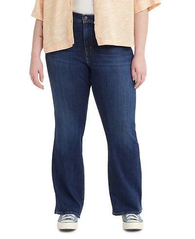 Levi's Plus Size 726 High-Rise Flare-Leg Jeans
