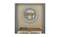 Coastal Wood Wall Mirror, 32" x 32"
