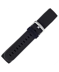 WITHit Black Silicone Woven Band designed for Fitbit Charge 3 & 4