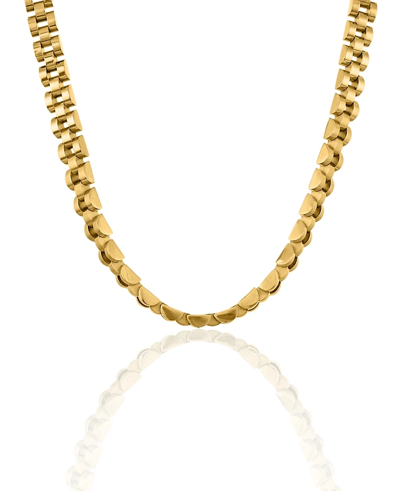 Oma The Label Timepiece Necklace in 18K Gold- Plated Brass