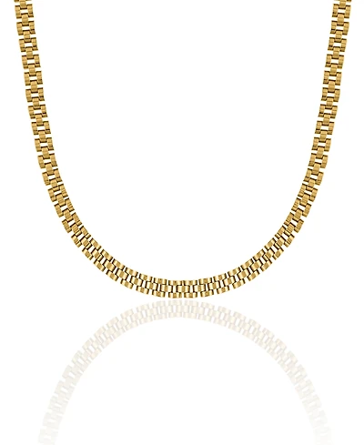 Oma The Label Timepiece Necklace in 18K Gold- Plated Brass