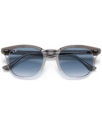 Ray-Ban Unisex Low Bridge Fit Sunglasses, Hawkeye 54