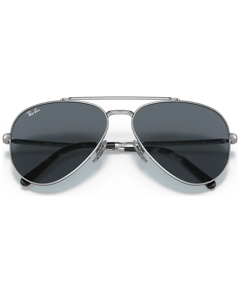 Ray-Ban Unisex New Aviator Sunglasses, RB3625