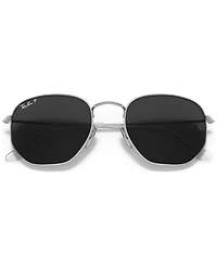Ray-Ban Unisex Titanium Polarized Sunglasses, RB8148 Hexagonal