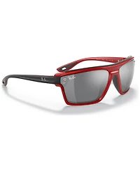 Ray-Ban RB4370M Scuderia Ferrari Collection 64 Unisex Sunglasses